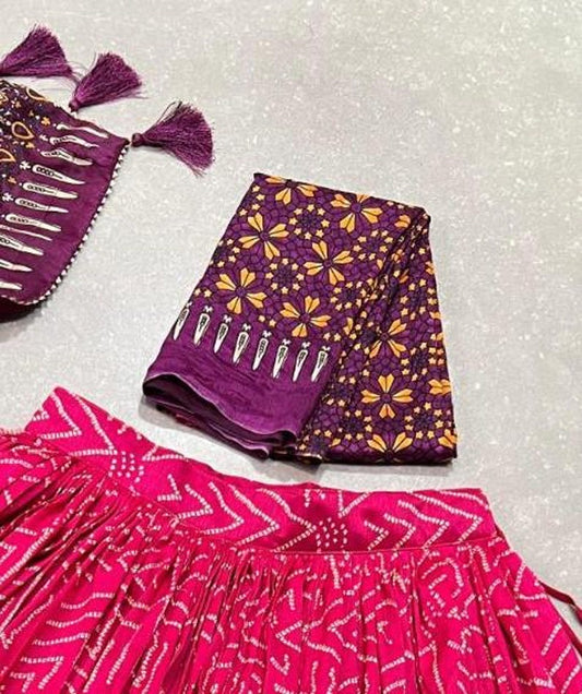 Georgette Lehenga Designs Heavy Outfits