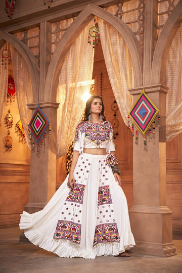 SHUBHKALA RAAS VOL 9 NAVRATRI FESTIVE WEAR READYMADE KOTI STYLE LEHENGA CHOLI