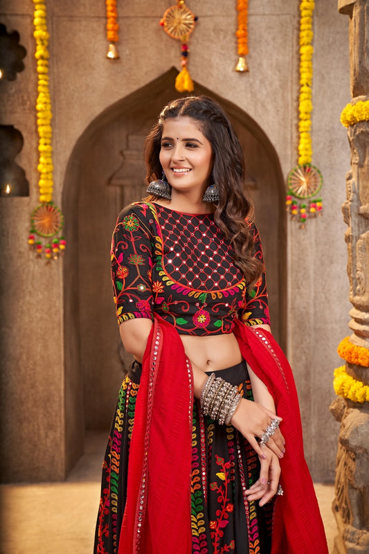 viscose rayon navratri chaniya choli