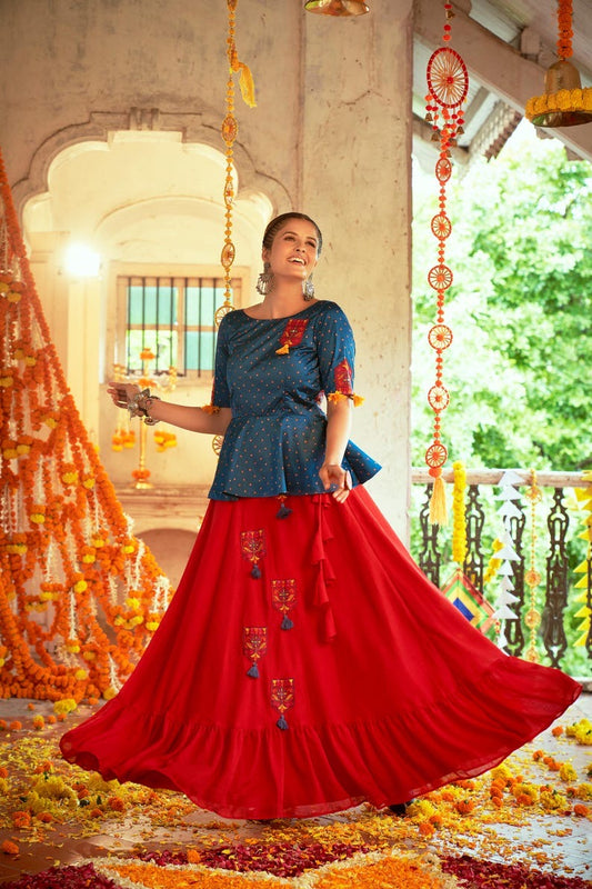 Wholesale Festive Navratri Readymade Collection Chaniya Choli