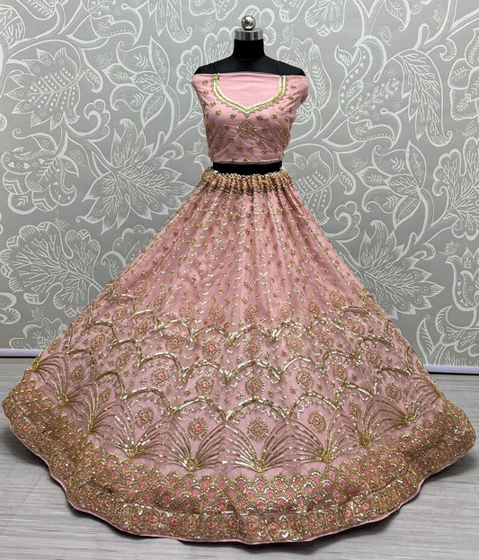 DELICATING LAVENDER WEDDING WEAR CHOLI SUIT Sale!