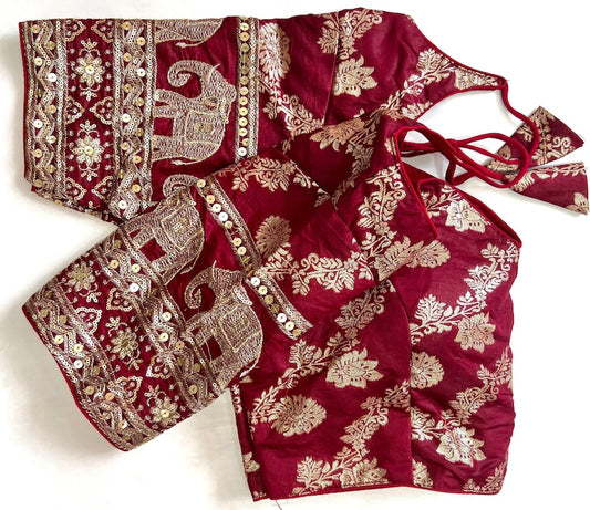 Dola Silk Blouse Readymade Blouse