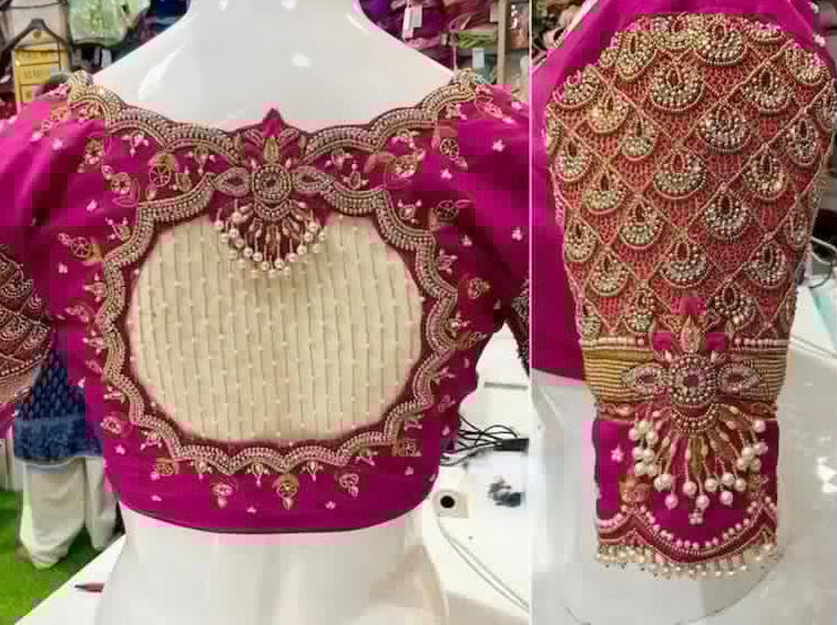 Handmade Embroidered Blouse
