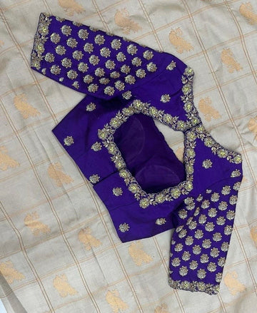 wedding hand embroidered blouse