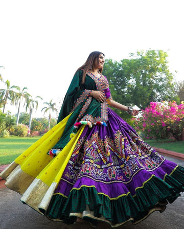 Cotton Printed Designer Lehenga Choli