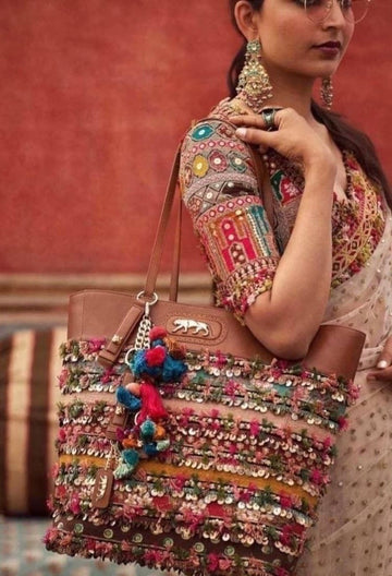 Beautiful multicolor sequin blouse