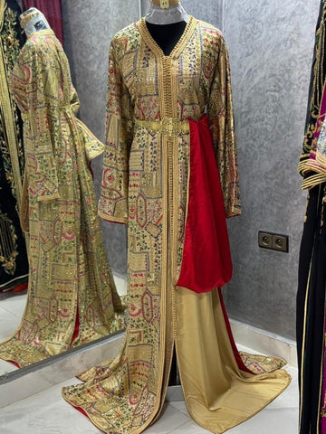 Unique Moroccan Caftan Dress