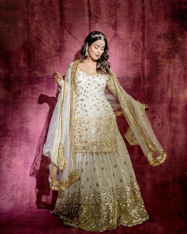 PAKISTANI NEW INDIAN BOLLYWOOD DESIGNER LEHENGA CHOLI NEW PARTY WEAR WEDDING