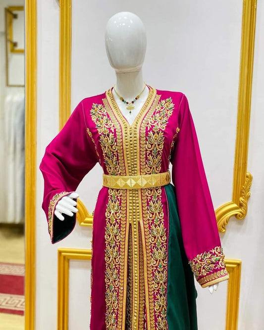 authentic Takchita Pink Caftan for Women