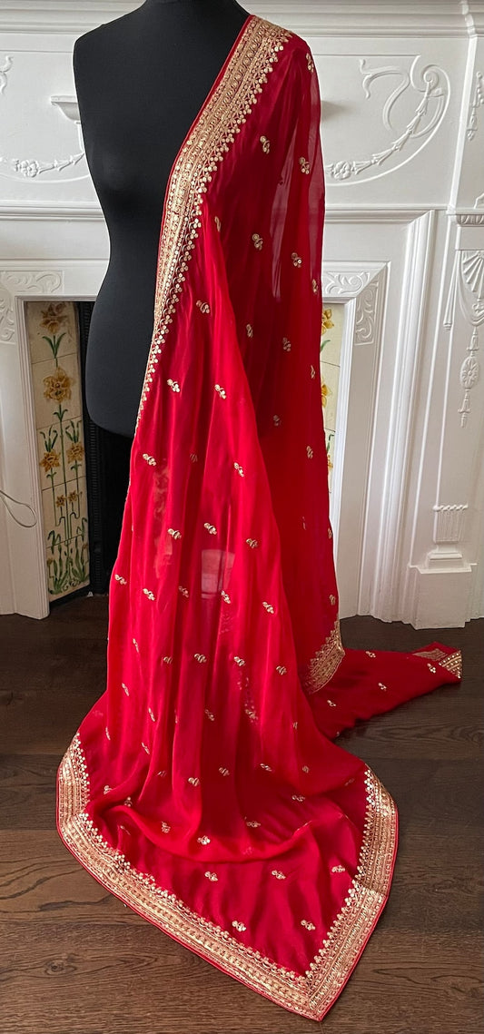 Soft Viscose Organza Duppattas Scarf Dupatta