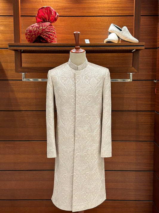 Exclusive Tea Pink Sherwani for men
