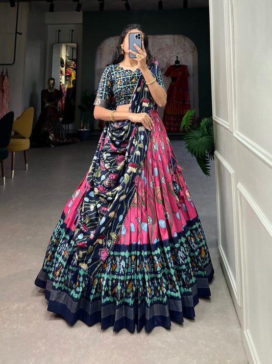 ETHNIC PURE COTTON MULMUL SAREE WITH BLOUSE